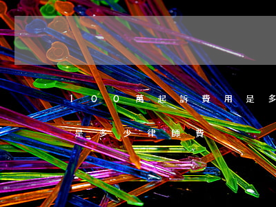 100萬起訴費用是多少(100萬起訴費用是多少律師費)