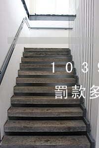 1039代碼罰款多少錢(罰款代碼1036罰款多少)