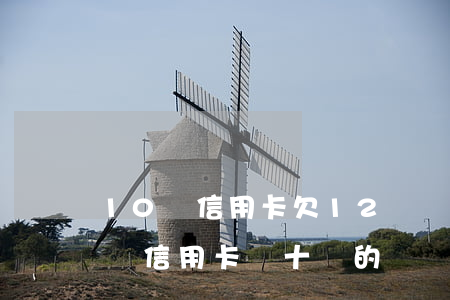 10張信用卡欠12萬還不上了-欠了十幾張信用卡幾十萬的錢還不起了