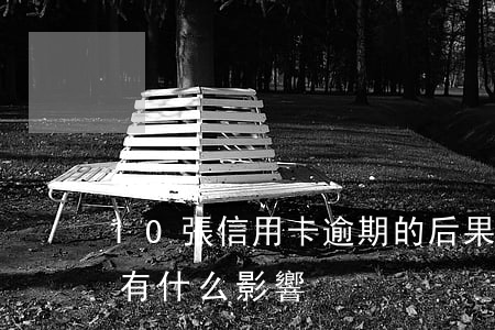 10張信用卡逾期的后果（信用卡逾期8次會有什么影響）