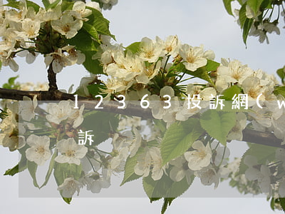 12363投訴網(wǎng)貸催收(聚投訴)