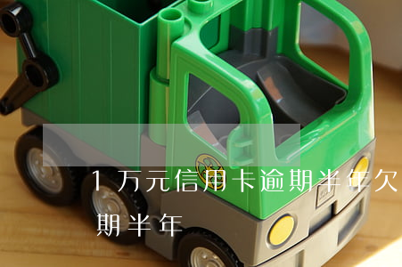 1万元信用卡逾期半年(欠信用卡1.2万逾期半年)