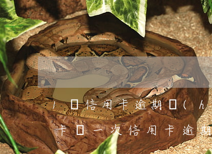 1張信用卡逾期會(huì)影響其它信用卡嗎（一次信用卡逾期會(huì)影響其他卡嗎）