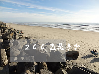 200克是多少