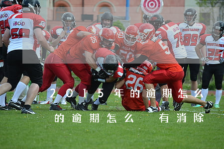2015年的逾期怎么沒有消除(2015年的逾期怎么沒有消除)