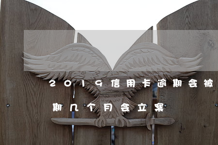 2019信用卡逾期会被拘留吗(欠信用卡逾期几个月会立案)