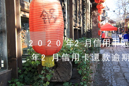 2020年2月信用卡還款逾期-2020年2月信用卡還款逾期怎么辦