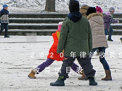 2020年律師收費價目表(2020年律師收費價目表)
