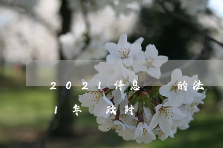 2021停息掛賬的法規(guī)(2021年財政封賬時間)
