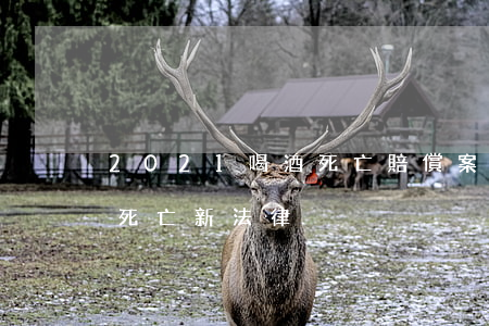 2021喝酒死亡賠償案例(2021年喝酒死亡新法律)