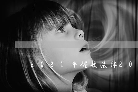 2021年催收法律（2021年催收刑法）