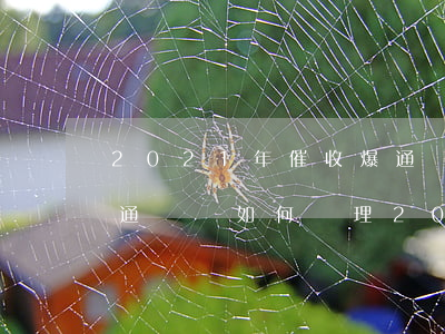 2021年催收爆通訊錄如何處理-催收爆通訊錄如何處理2020