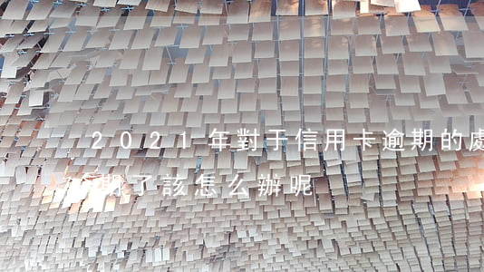 2021年對于信用卡逾期的處理（信用卡逾期了該怎么辦呢）