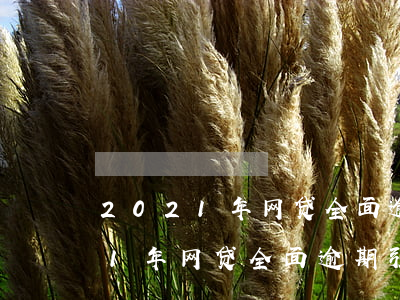 2021年网贷全面逾期强制上岸-2021年网贷全面逾期强制上岸了吗