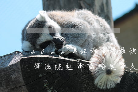 2022年起诉离婚最快几天开庭(2021年法院起诉离婚要多久)
