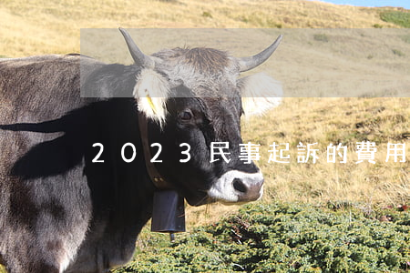 2023民事起訴的費用一般是多少