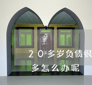 20多岁负债很多怎么办-20多岁负债很多怎么办呢