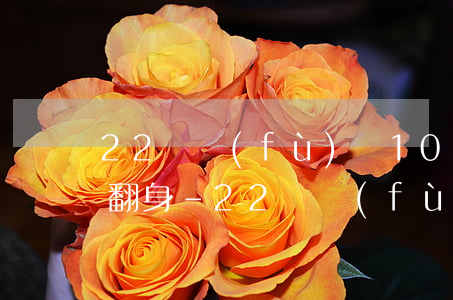 22歲負(fù)債10萬(wàn)怎么翻身-22歲負(fù)債20萬(wàn)如何翻身