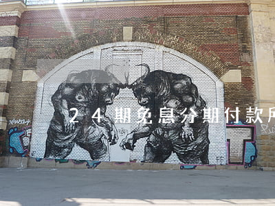 24期免息分期付款(所谓24期免息)