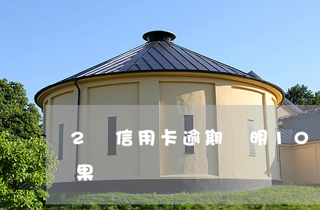 2張信用卡逾期說明(10張信用卡逾期的后果)