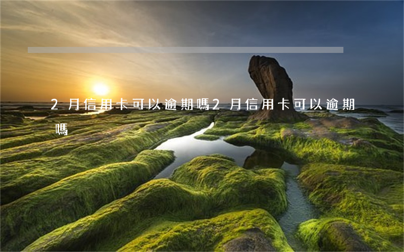 2月信用卡可以逾期嗎（2月信用卡可以逾期嗎）