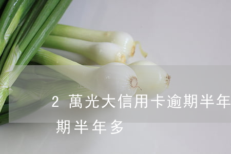 2萬光大信用卡逾期半年(光大信用卡4萬逾期半年多)