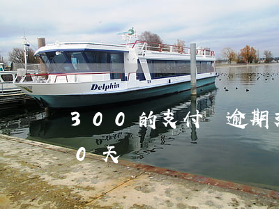 300的支付寶逾期(支付寶4千多逾期300天)