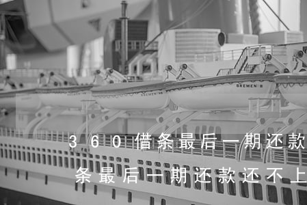 360借条最后一期还款还不上-360借条最后一期还款还不上怎么办