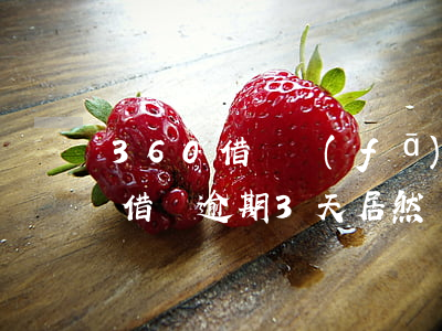 360借條發(fā)來逾期案短信(360借條逾期3天居然給我以短信形式寄律師函)