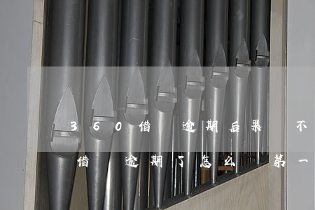 360借條逾期后果會不會上法庭-360借條逾期了怎么辦?第一時間要做的是這件事!