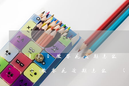 360微零花逾期怎么協(xié)商(360微零花逾期怎么協(xié)商)