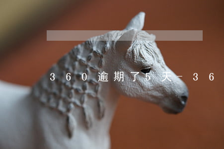 360逾期了5天-360逾期了5天