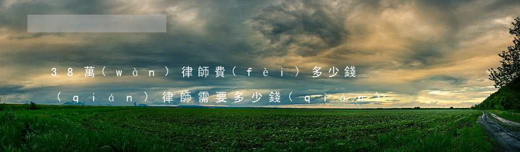 38萬(wàn)律師費(fèi)多少錢(qián)(律師需要多少錢(qián))