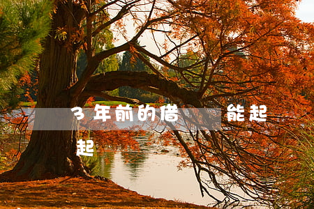 3年前的借條還能起訴嗎(借條3年了能不能起訴)