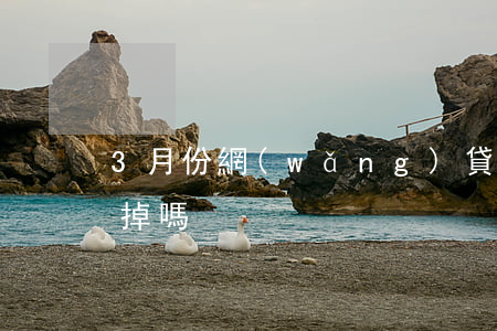 3月份網(wǎng)貸逾期記錄可以消除掉嗎