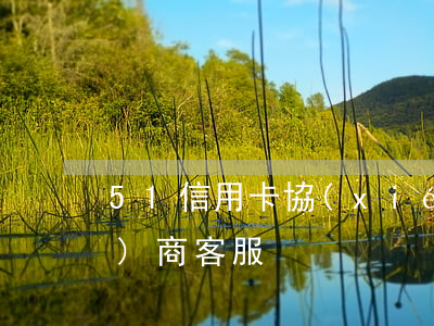 51信用卡協(xié)商 51協(xié)商客服
