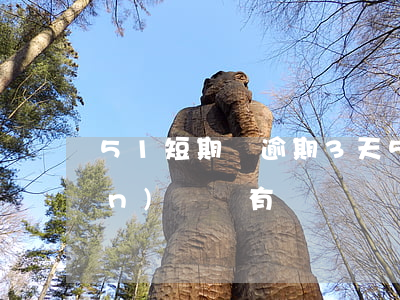 51短期貸逾期3天(51短期貸關(guān)閉沒有)
