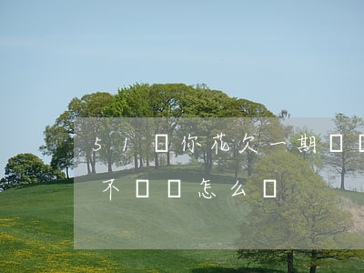 51給你花欠一期沒還會怎么樣(51給你花不還會怎么樣)