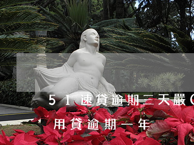51速貸逾期三天嚴(yán)重嗎(51信用貸逾期一年)