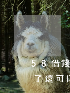 58借錢的逾期費用(58借錢逾期一天還清了,還可以再借嗎?)