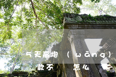 5天高炮網(wǎng)貸不還會怎樣(高炮貸款不還會怎么樣)