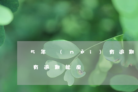 5年內(nèi)有逾期能辦房貸嗎(五年前有逾期能房貸嗎)