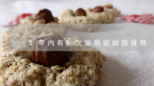 5年內有9次逾期能辦房貸嗎