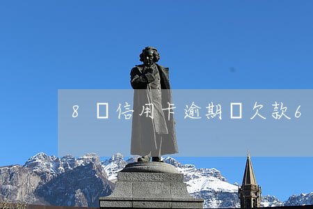 8張信用卡逾期總欠款60萬