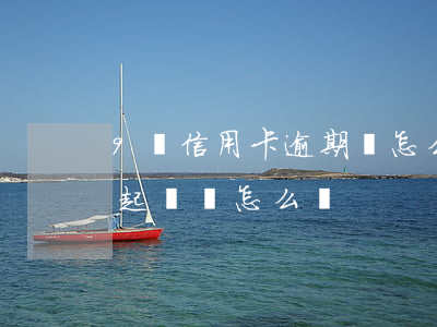 9萬信用卡逾期會怎么樣（信用卡九千逾期被起訴會怎么樣）