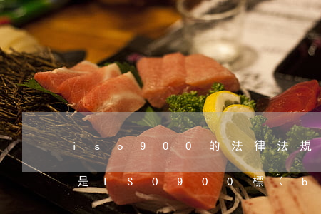 iso900的法律法規(guī)(什么是ISO900標(biāo)準(zhǔn))