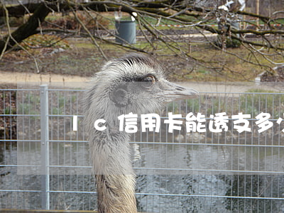 lc信用卡能透支多少錢