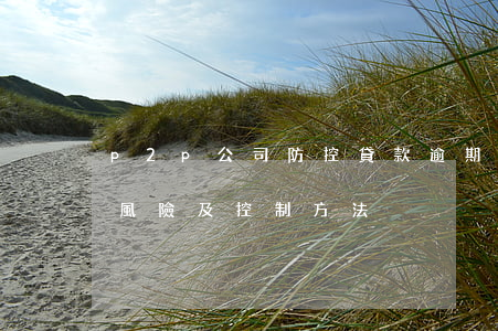 p2p公司防控貸款逾期(p2p網貸平臺的風險及控制方法)