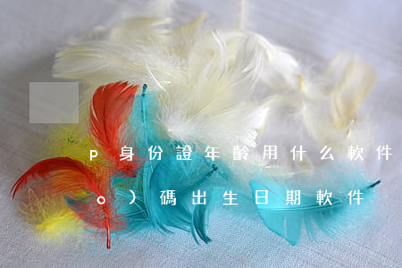 p身份證年齡用什么軟件(p身份證號(hào)碼出生日期軟件)