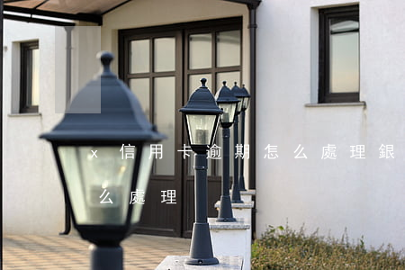 x信用卡逾期怎么處理(銀行對信用卡逾期怎么處理)